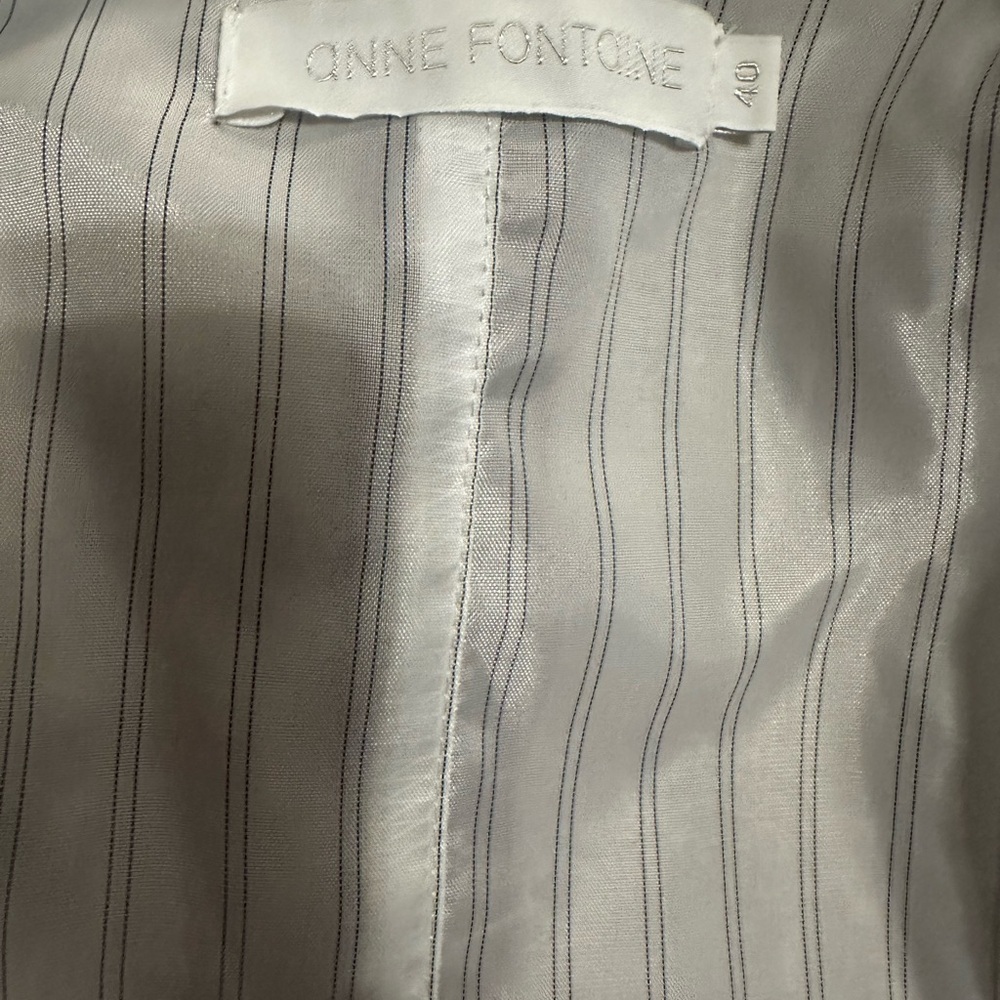 Anne Fontaine suede like vest , size m - Picture 6 of 8